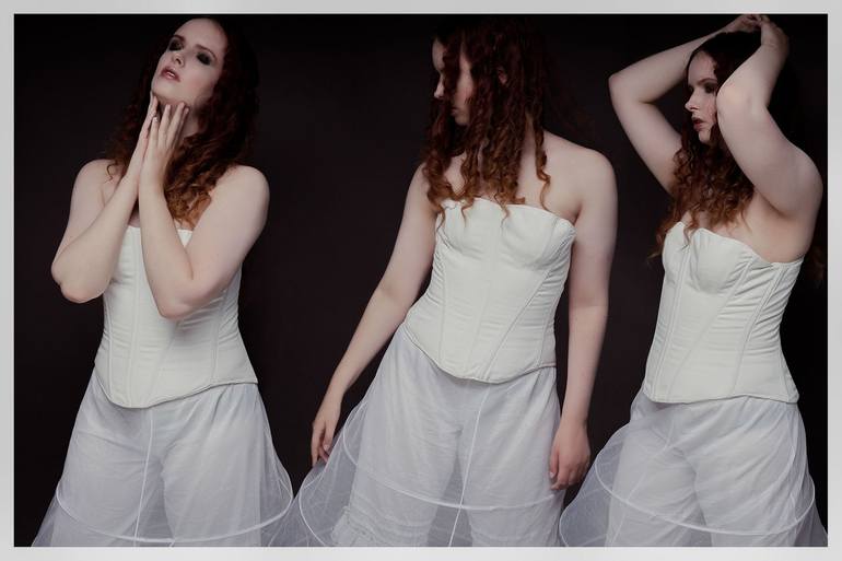Original Women Photography by Rachel Vogeleisen | Baroque Art on Paper | A Woman in Quiet Rebellion : Portrait of Catherine Earnshaw: