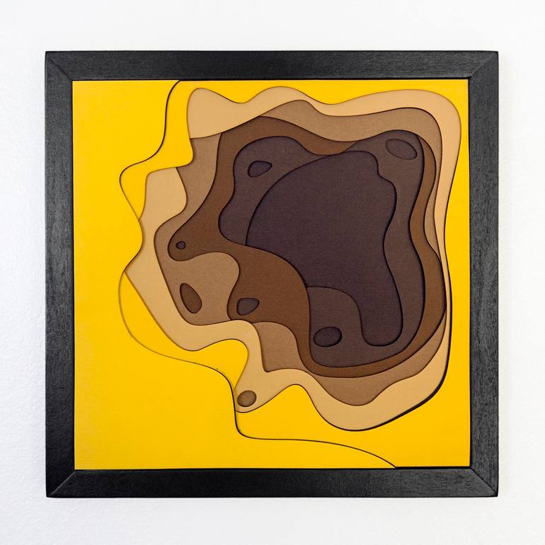 Original Art Deco Abstract Sculpture by Gustavo Herrera