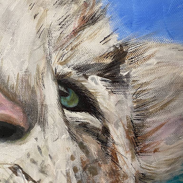 Original Realism Animal Painting by Marina Klimkina