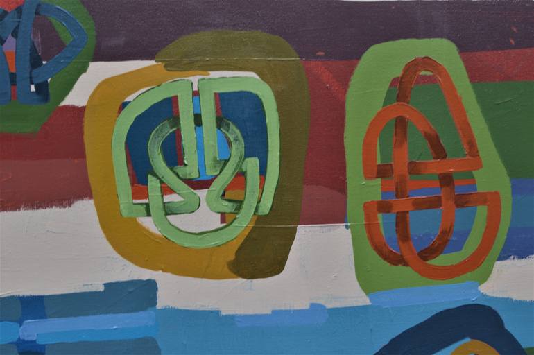 Original Abstract Landscape Painting by Brian Lockett