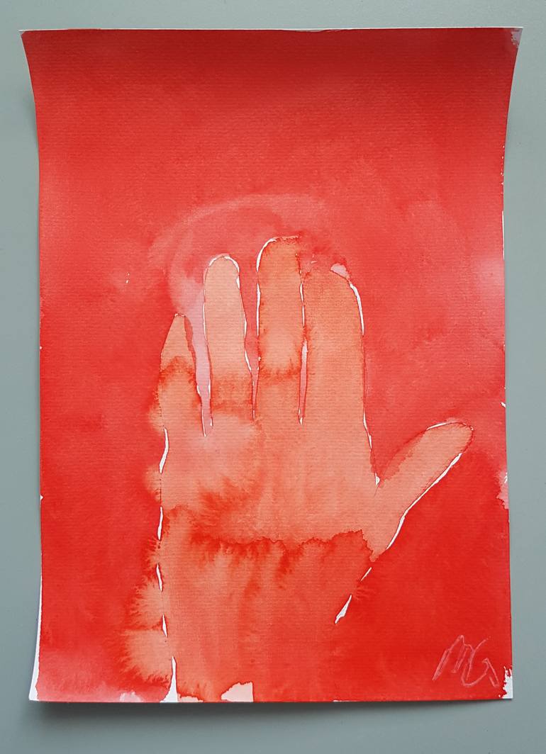 Original Abstract Painting by Mark Gisbourne