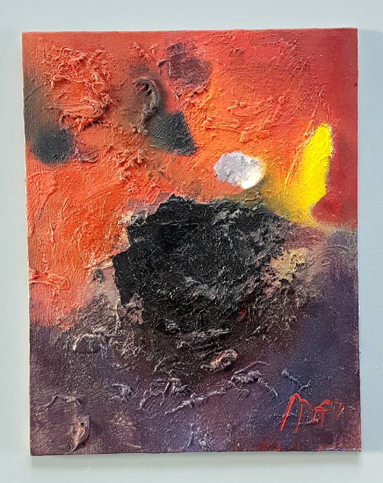 Original Contemporary Abstract Painting by Mark Gisbourne
