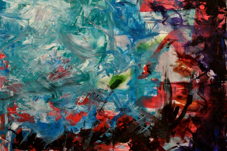 cold kundalini shower Painting by lawnspeak mark Saatchi Art