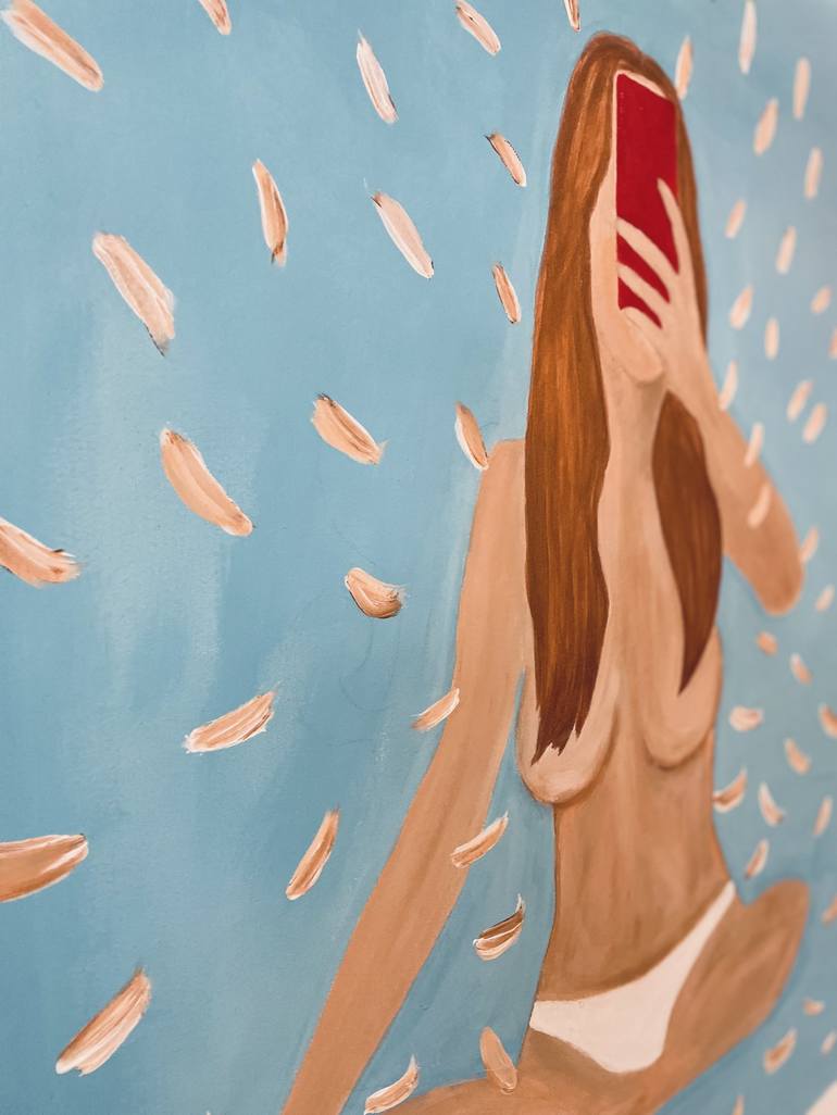 Original Nude Painting by Karoline Pante