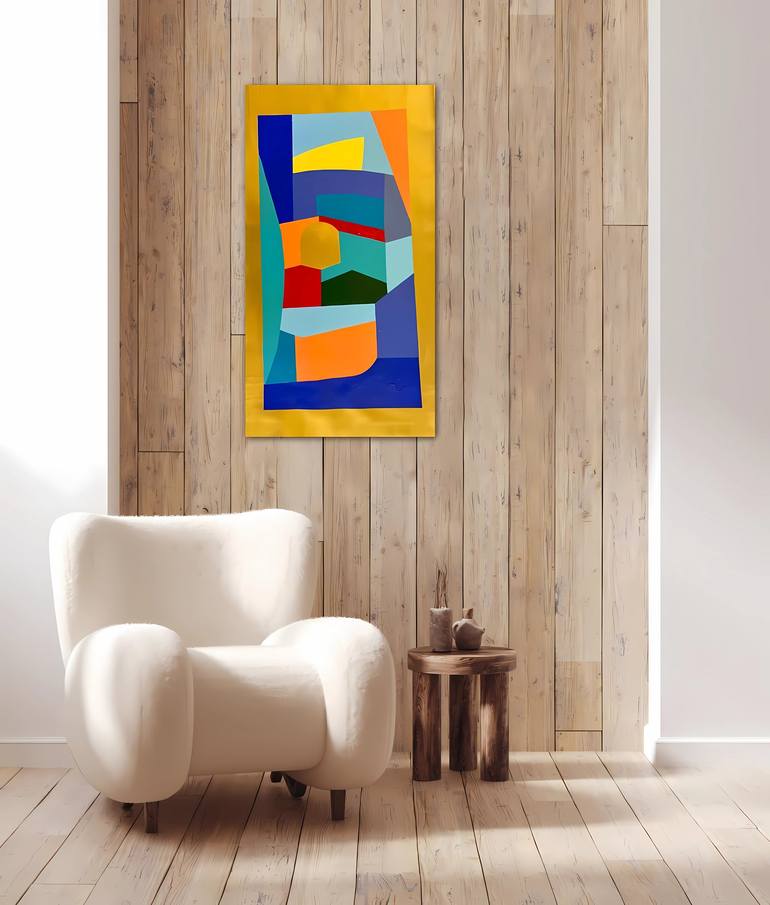 Original Conceptual Abstract Painting by Karoline Pante