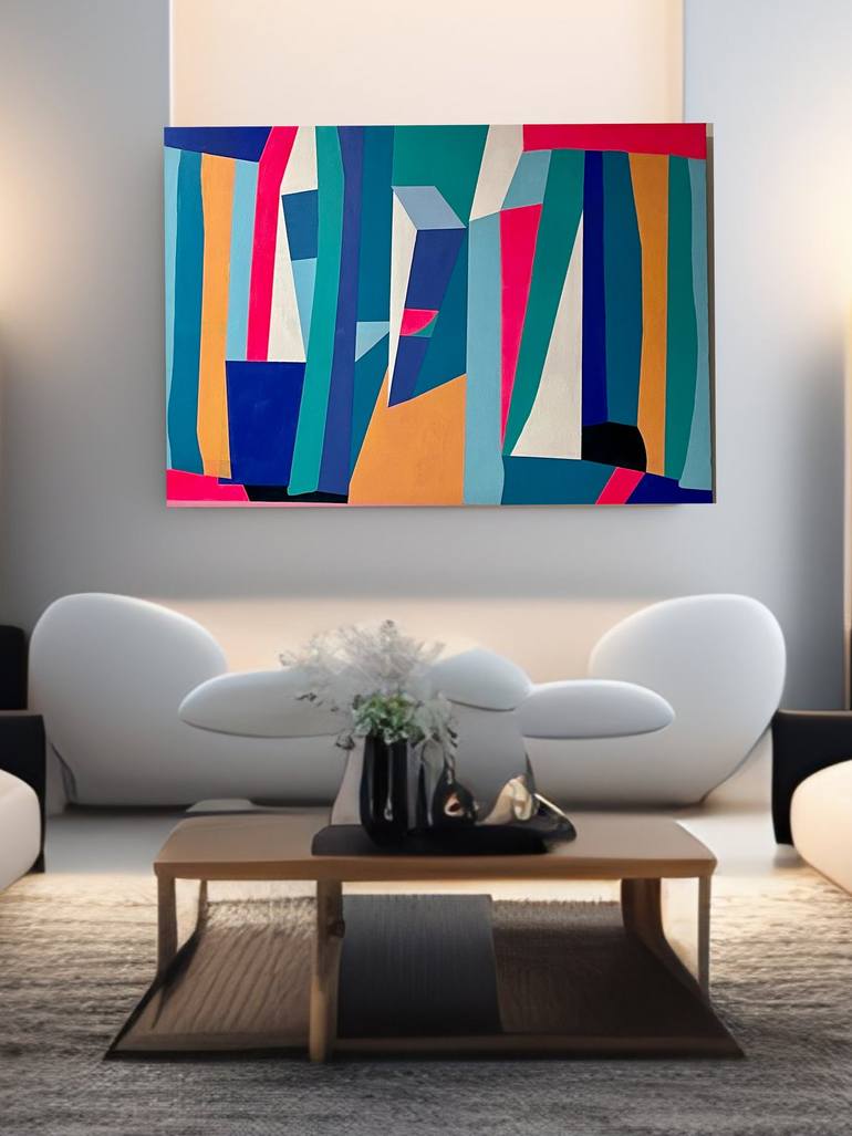 Original Abstract Painting by Karoline Pante