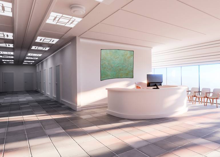 Original Abstract Nature Painting by Jean Judd