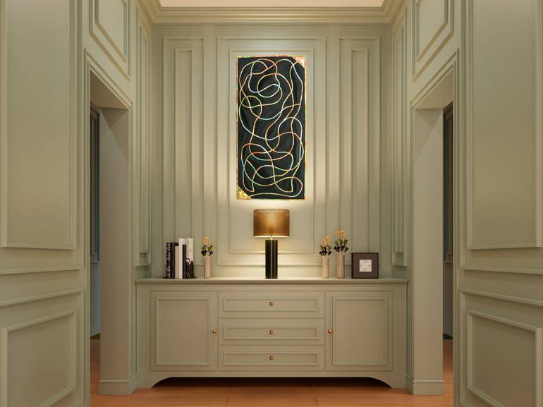 Original Abstract Painting by Jean Judd