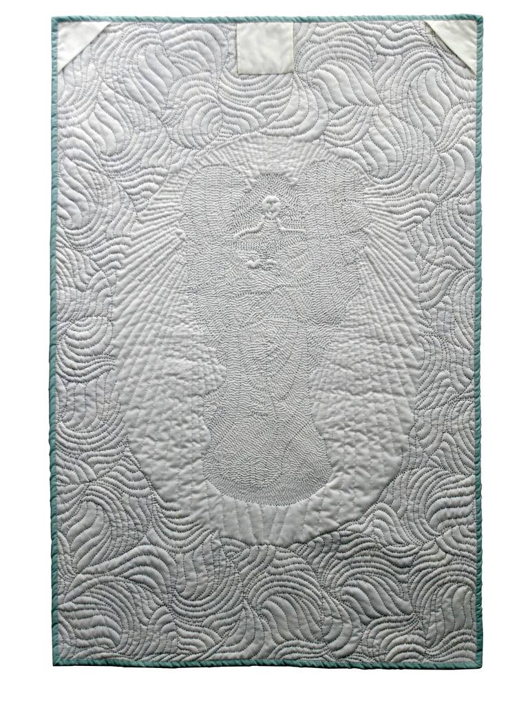 Original Abstract Religion Painting by Jean Judd