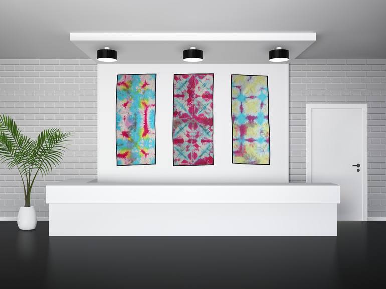 Original Conceptual Abstract Painting by Jean Judd