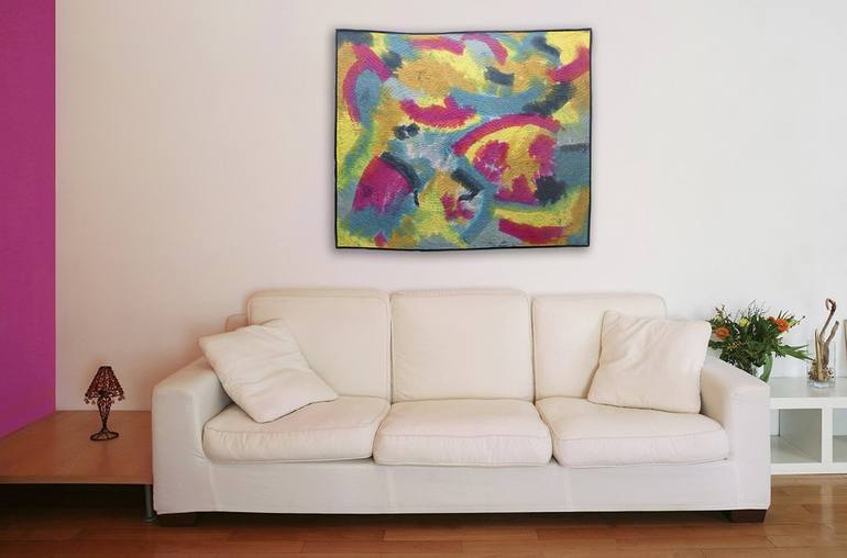 Original Conceptual Abstract Painting by Jean Judd