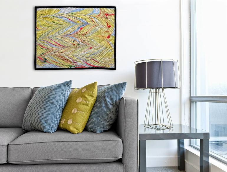 Original Fine Art Abstract Painting by Jean Judd