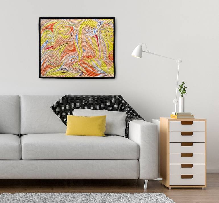 Original Abstract Painting by Jean Judd