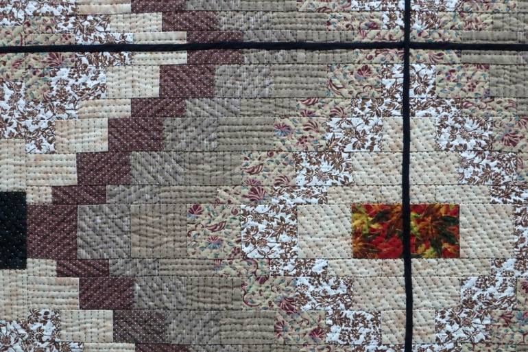 Original Conceptual Geometric Painting by Jean Judd