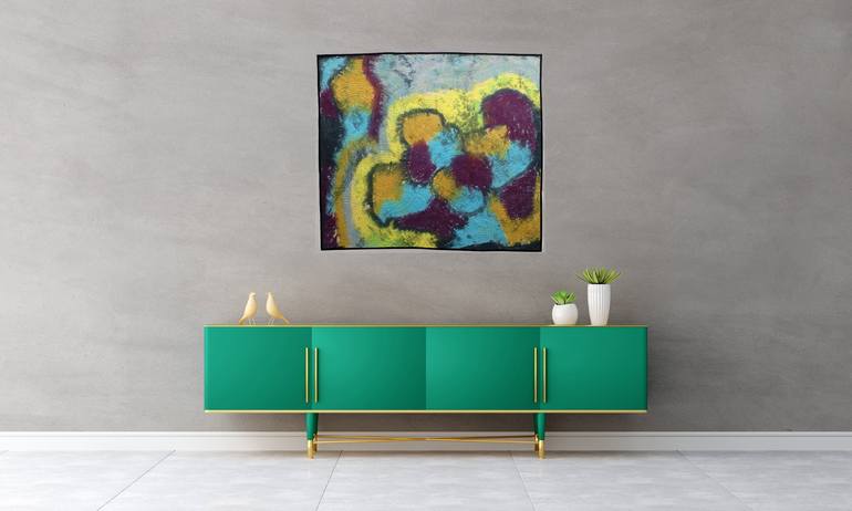 Original Conceptual Abstract Painting by Jean Judd