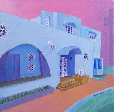 Print of Art Deco Architecture Paintings by Monica Lapaz