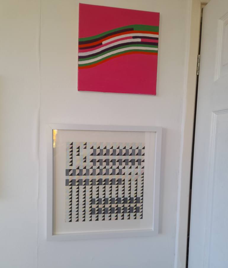 Original Abstract Expressionism Abstract Painting by Janet Payne