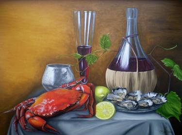 Print of Fine Art Food & Drink Paintings by Anna Shabalova