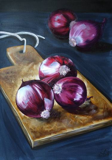 Print of Photorealism Still Life Paintings by Anna Shabalova