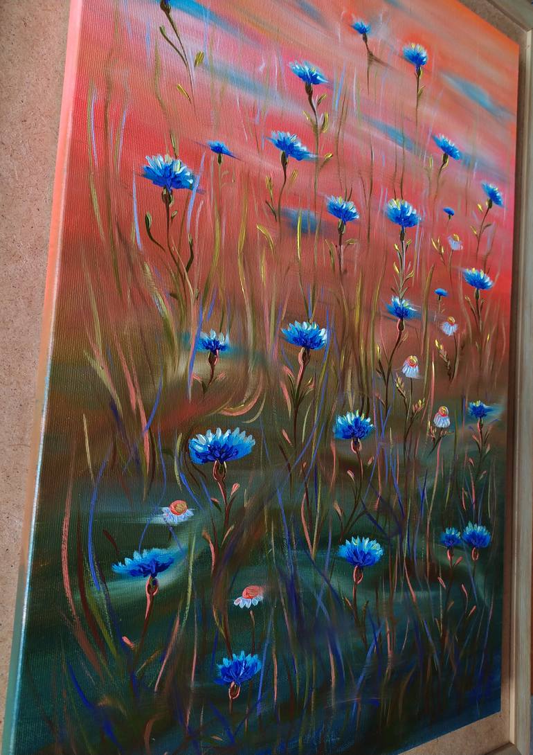 Original Impressionism Landscape Painting by Anna Shabalova