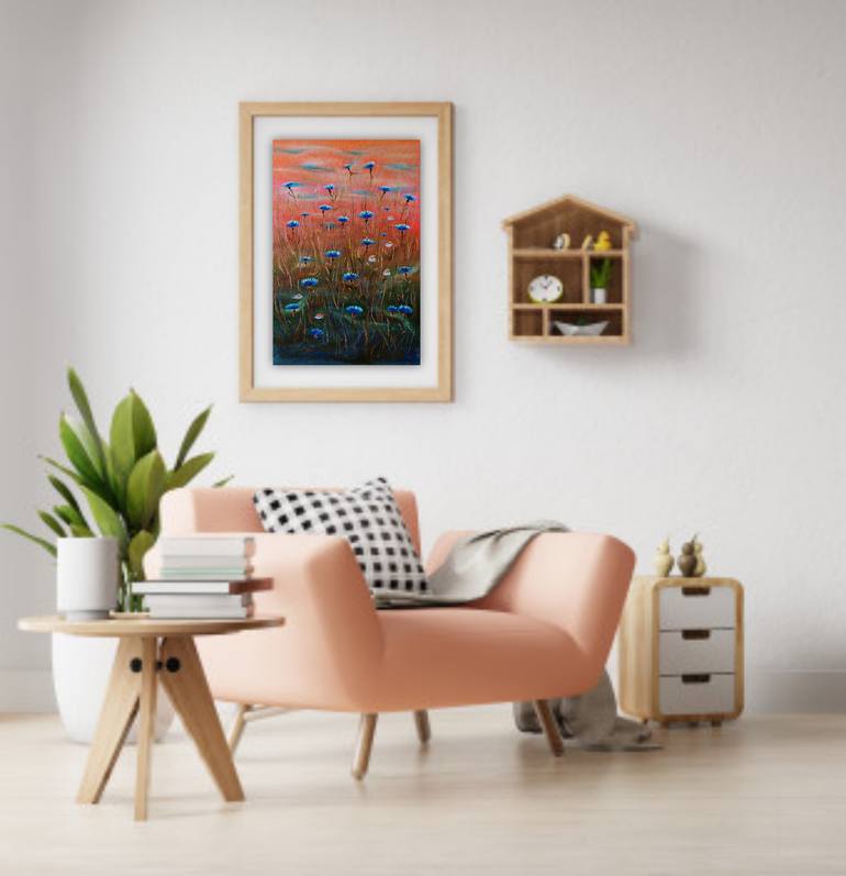 Original Impressionism Landscape Painting by Anna Shabalova