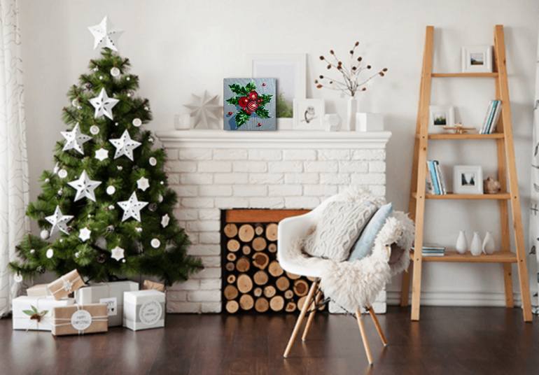 Original Photorealism Floral Painting by Anna Shabalova