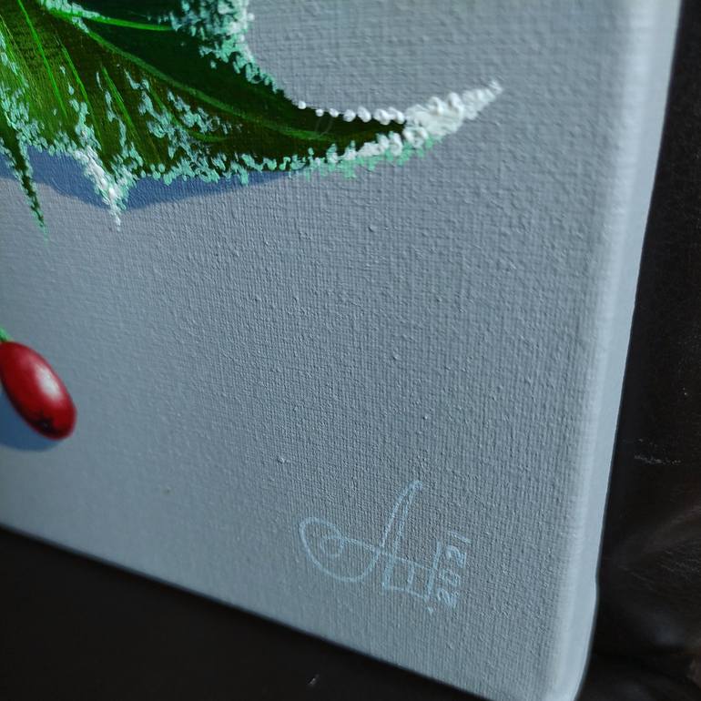 Original Photorealism Floral Painting by Anna Shabalova