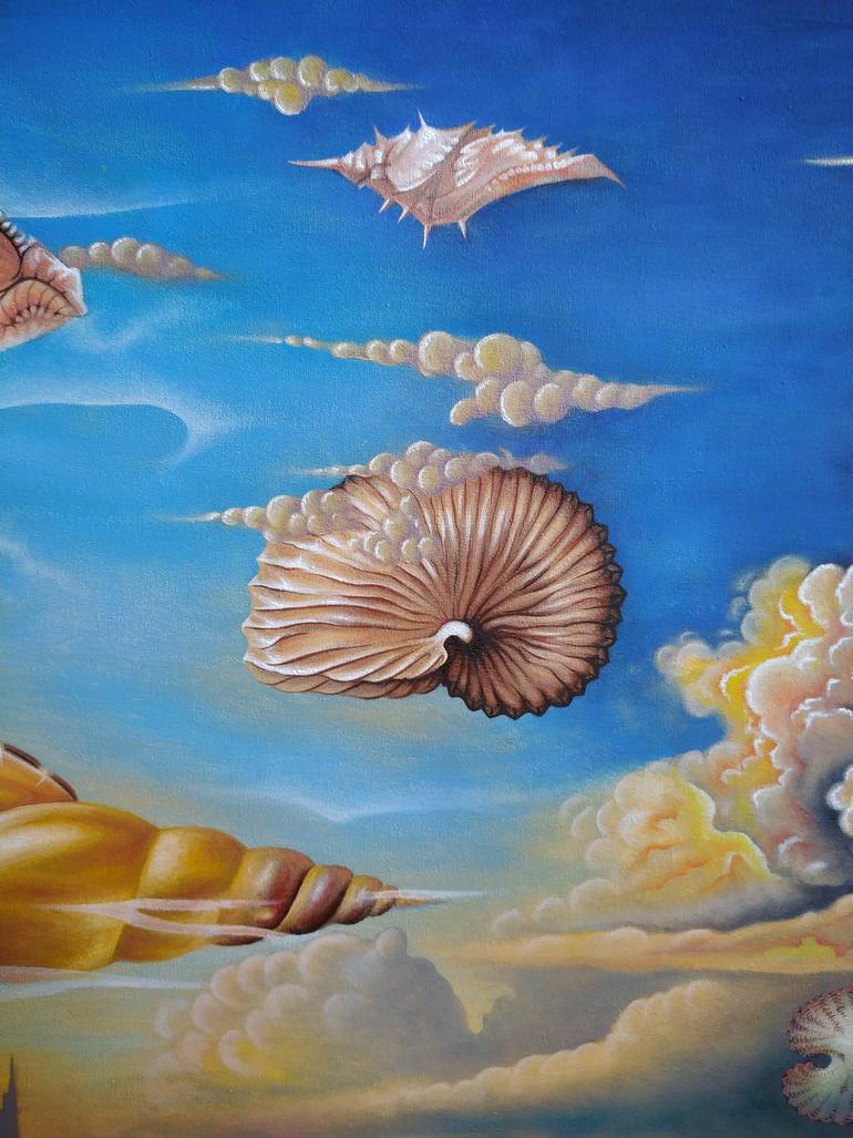 Original Illustration Landscape Painting by Anna Shabalova