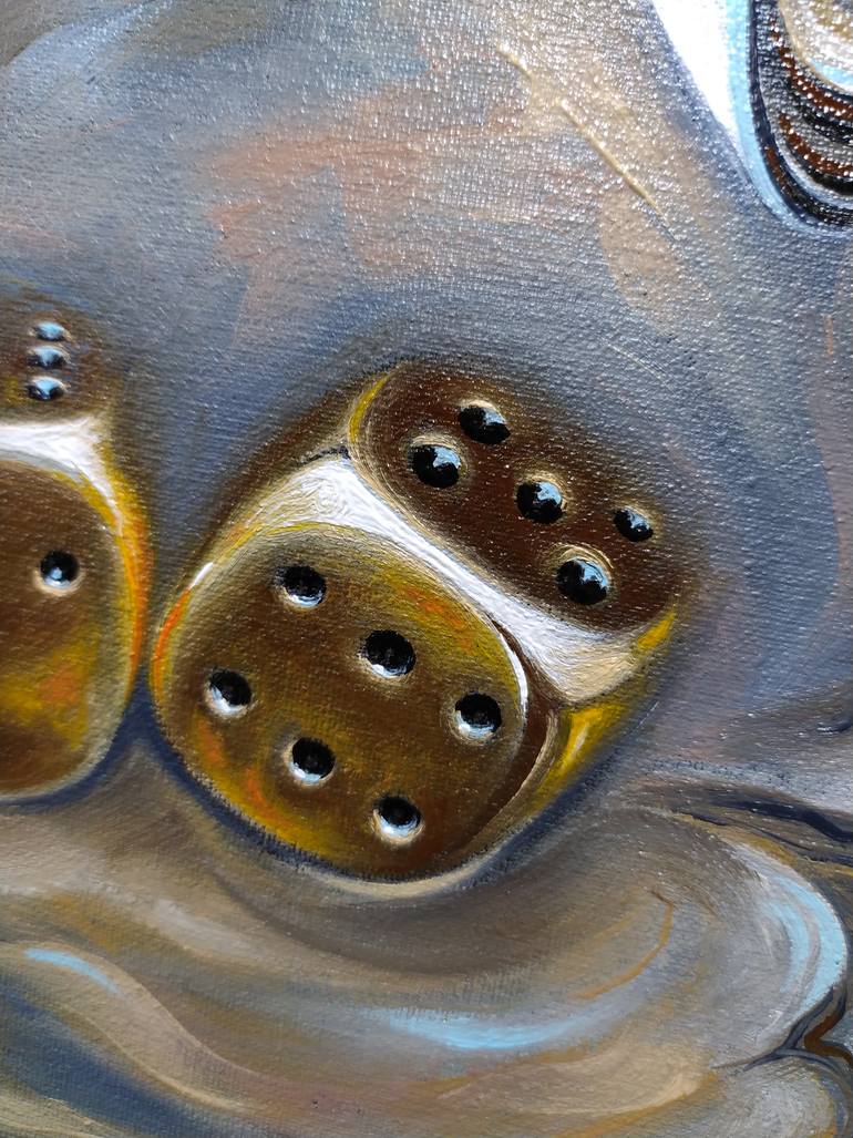 Original Art Deco Still Life Painting by Anna Shabalova