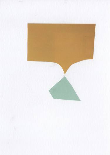 Print of Geometric Collage by Paul Olmer
