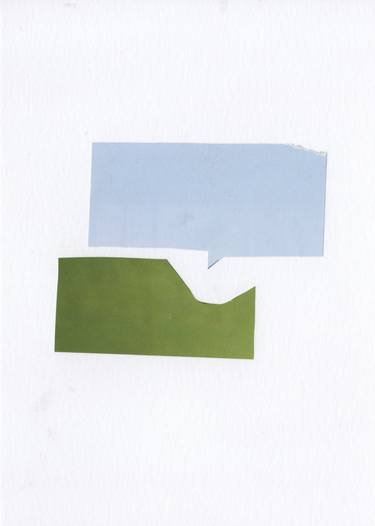 Print of Minimalism Landscape Collage by Paul Olmer