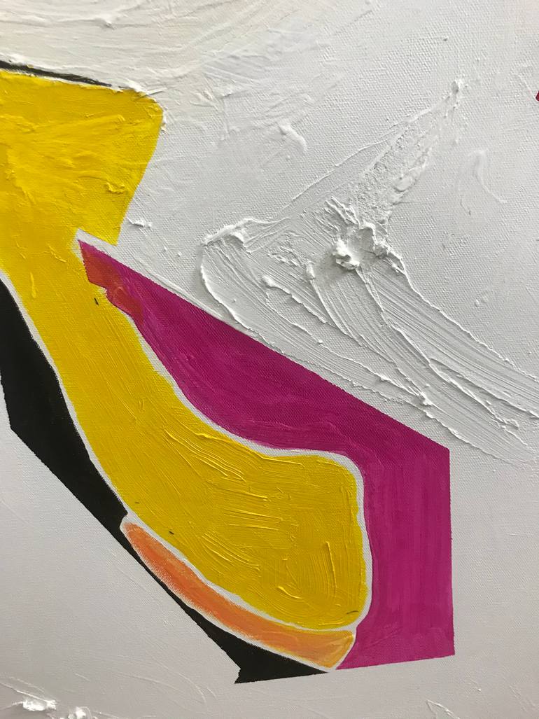 Original Abstract Expressionism Abstract Painting by Bartolome Oliver-Ponsell