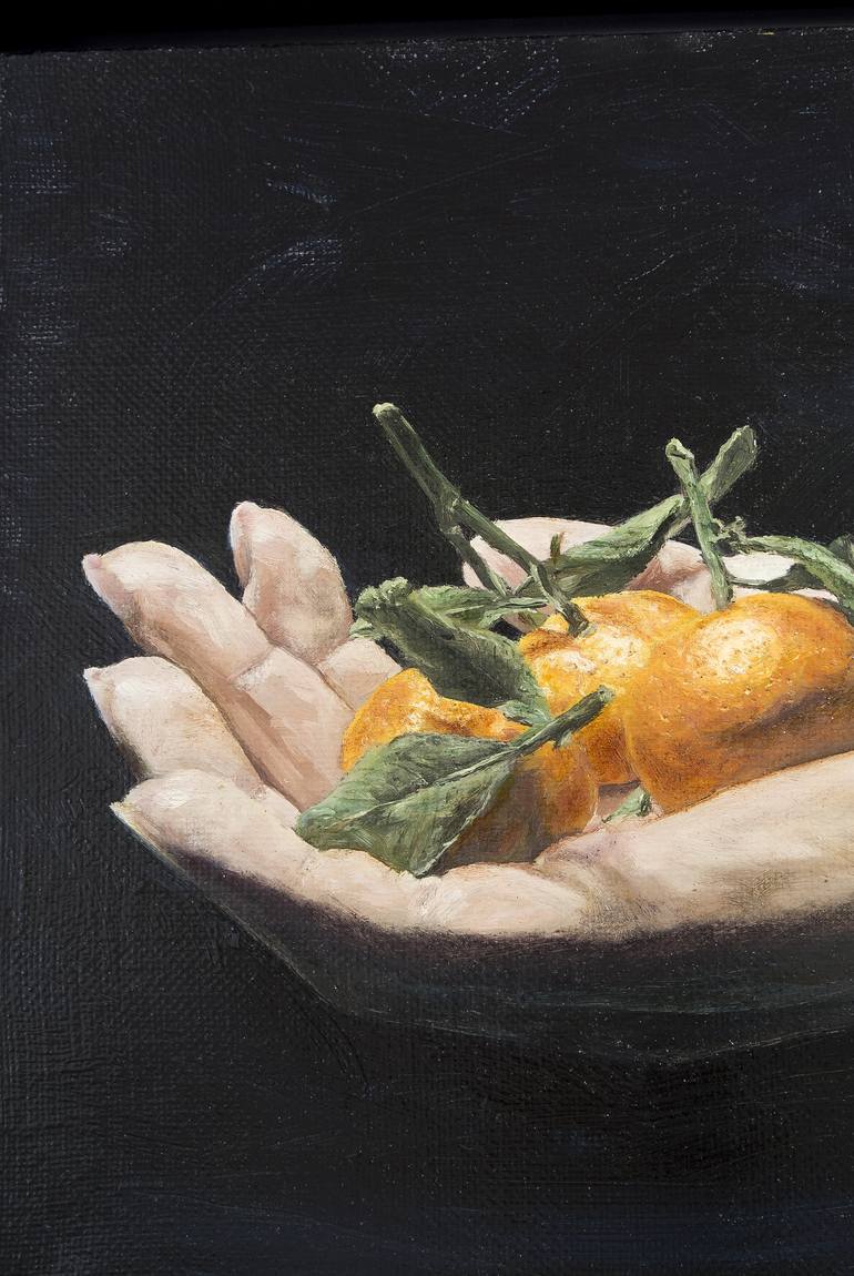 Original Figurative Food Painting by Nikita VanChagov