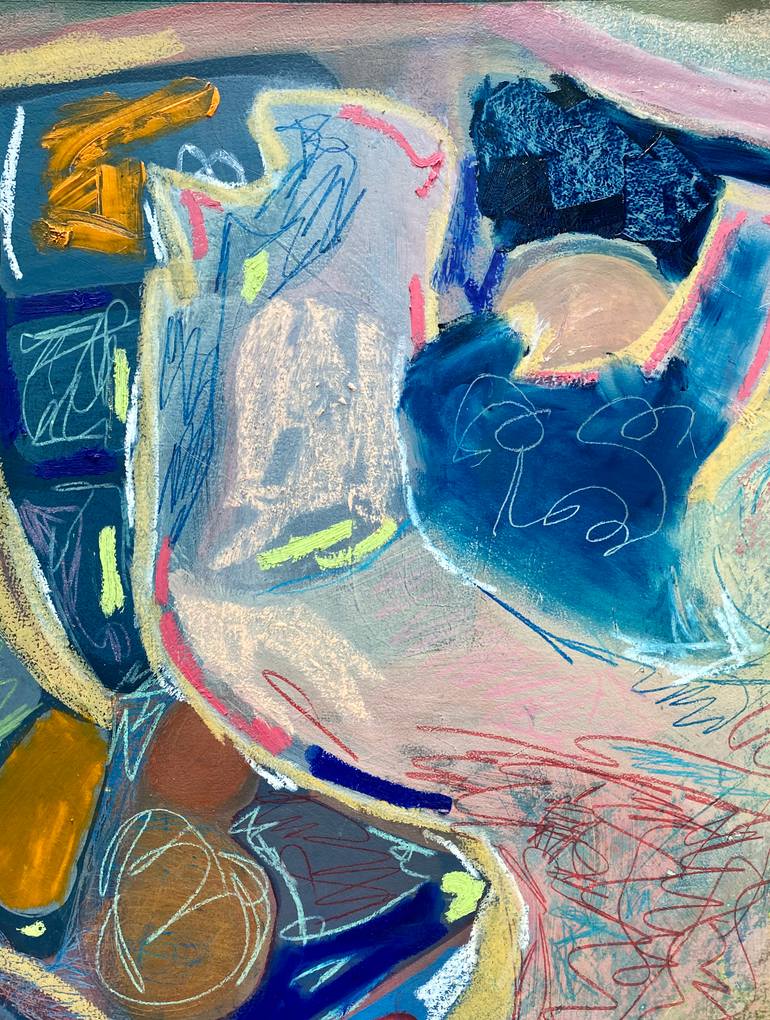 Original Expressionism Abstract Painting by Bridget James