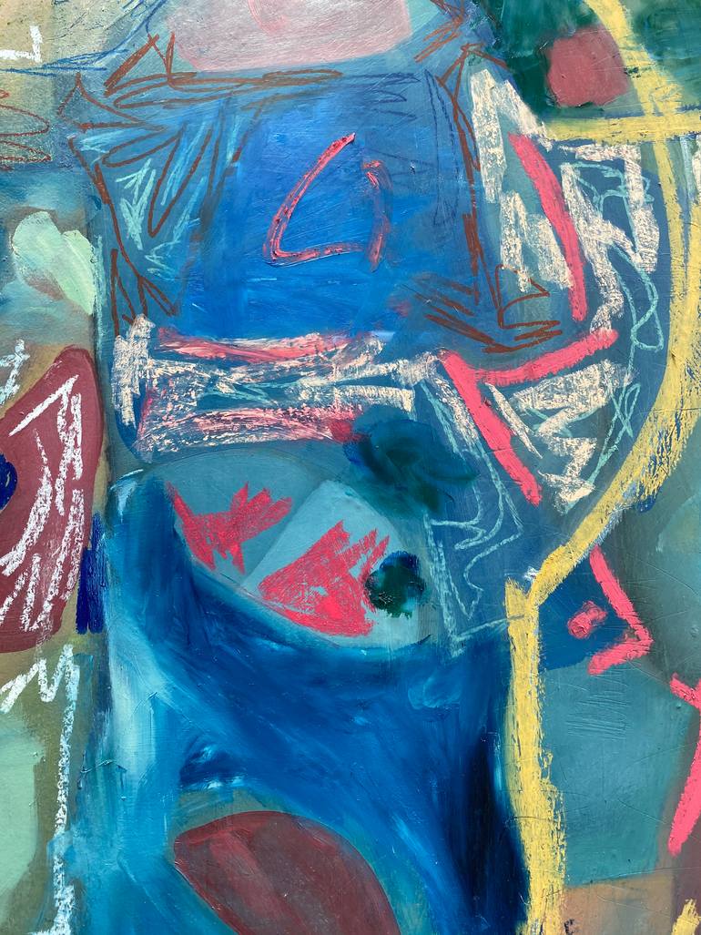Original Expressionism Abstract Painting by Bridget James