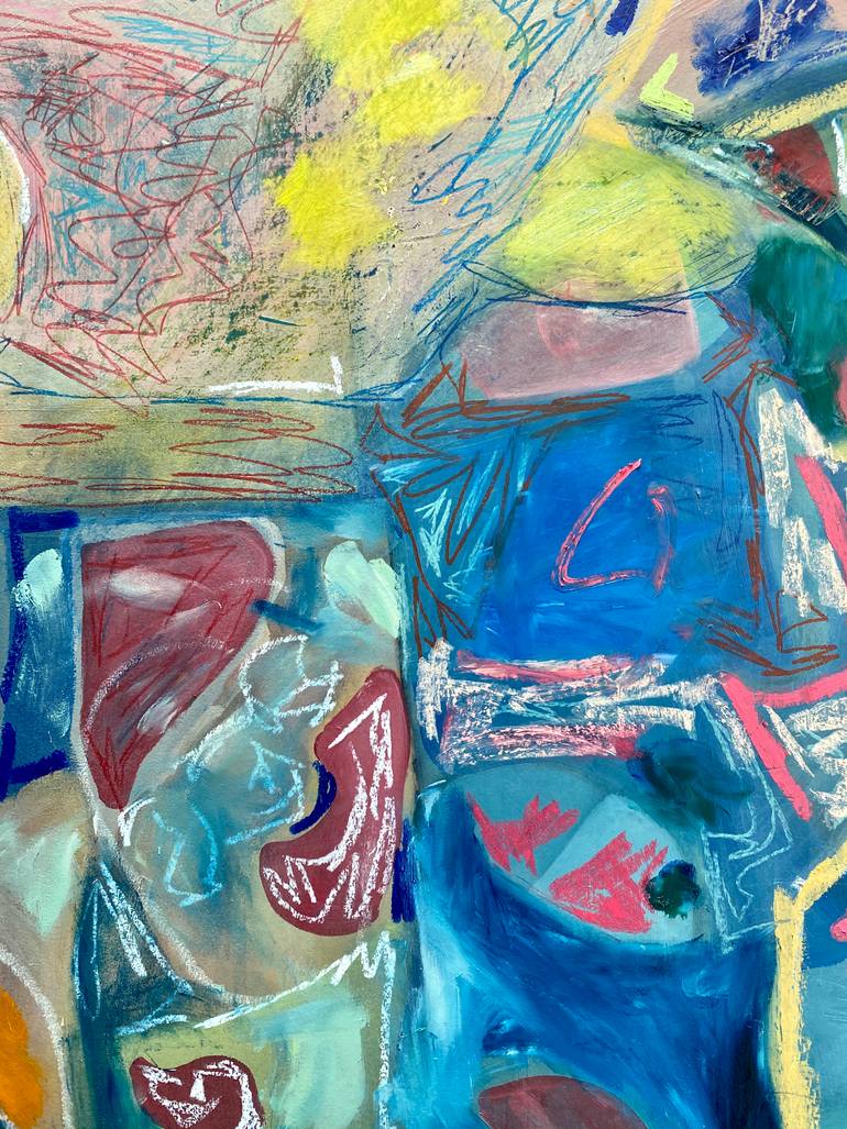 Original Expressionism Abstract Painting by Bridget James