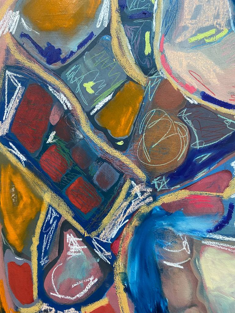 Original Expressionism Abstract Painting by Bridget James