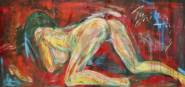 Print of Body Paintings by Inga Pernes