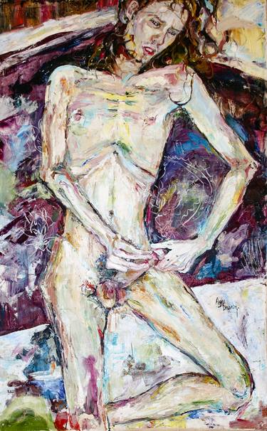 Print of Body Paintings by Inga Pernes