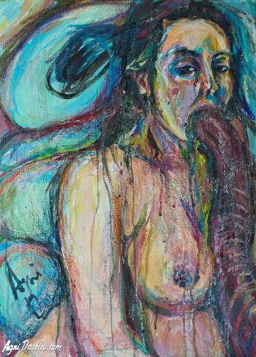 Print of Conceptual Erotic Paintings by Inga Pernes