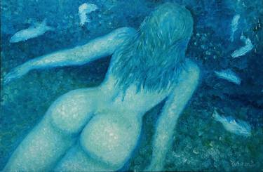 Original Fine Art Nude Paintings by Anastasia Woron