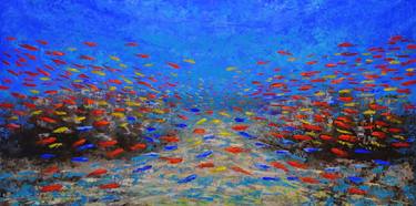 Print of Fine Art Fish Paintings by Anastasia Woron