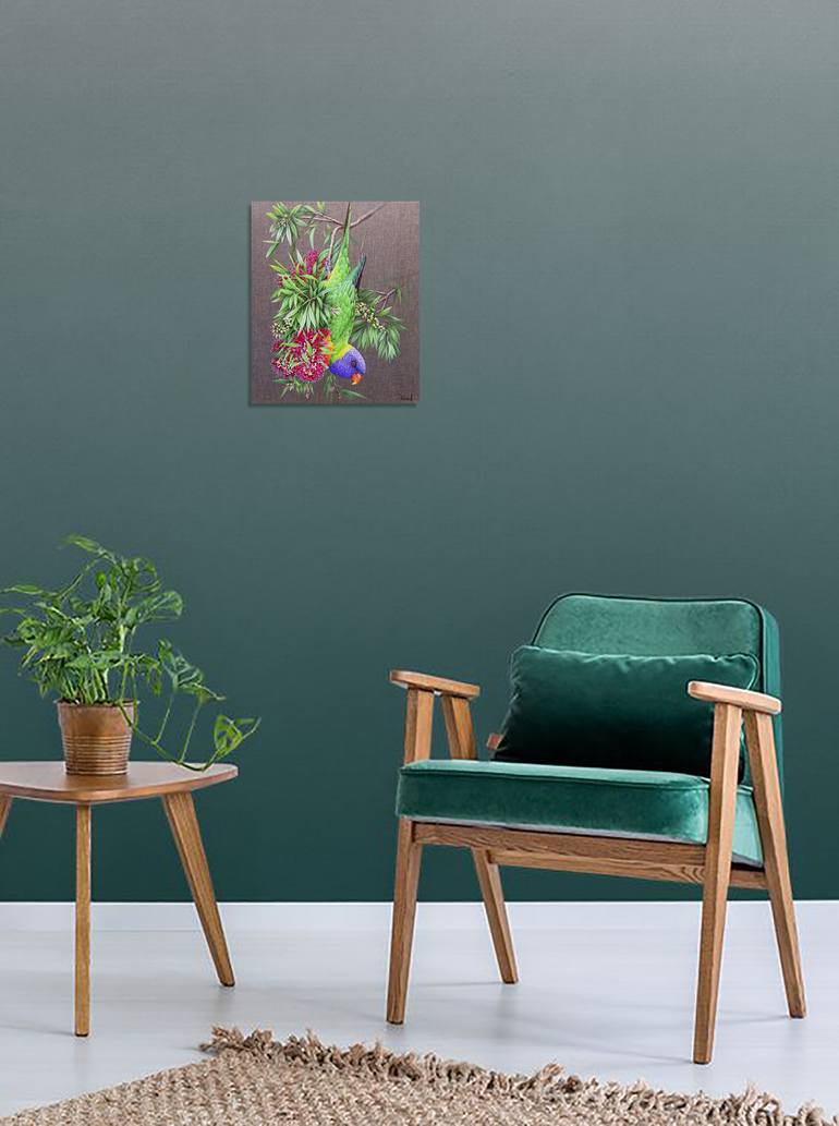 Original Figurative Animal Painting by Anastasia Woron 