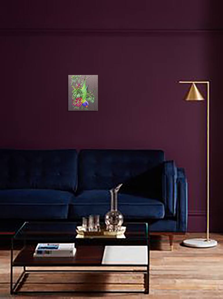 Original Figurative Animal Painting by Anastasia Woron 