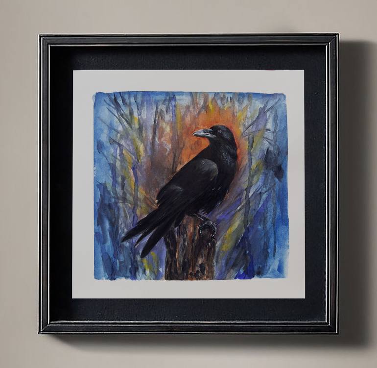 Original Figurative Animal Painting by Anastasia Woron 