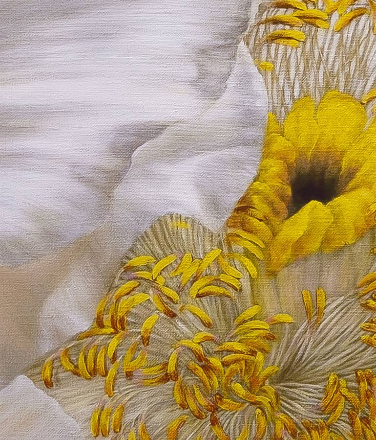 Original Floral Painting by Anastasia Woron 