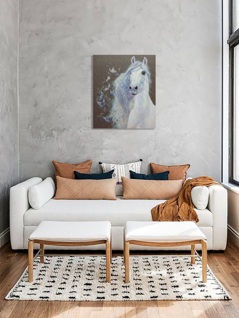 Original Realism Animal Painting by Anastasia Woron 