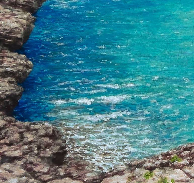 Original Realism Seascape Painting by Anastasia Woron 