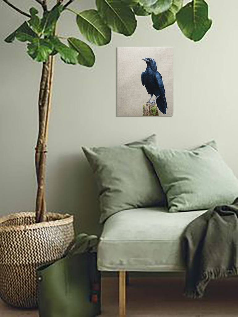 Original Figurative Animal Painting by Anastasia Woron 