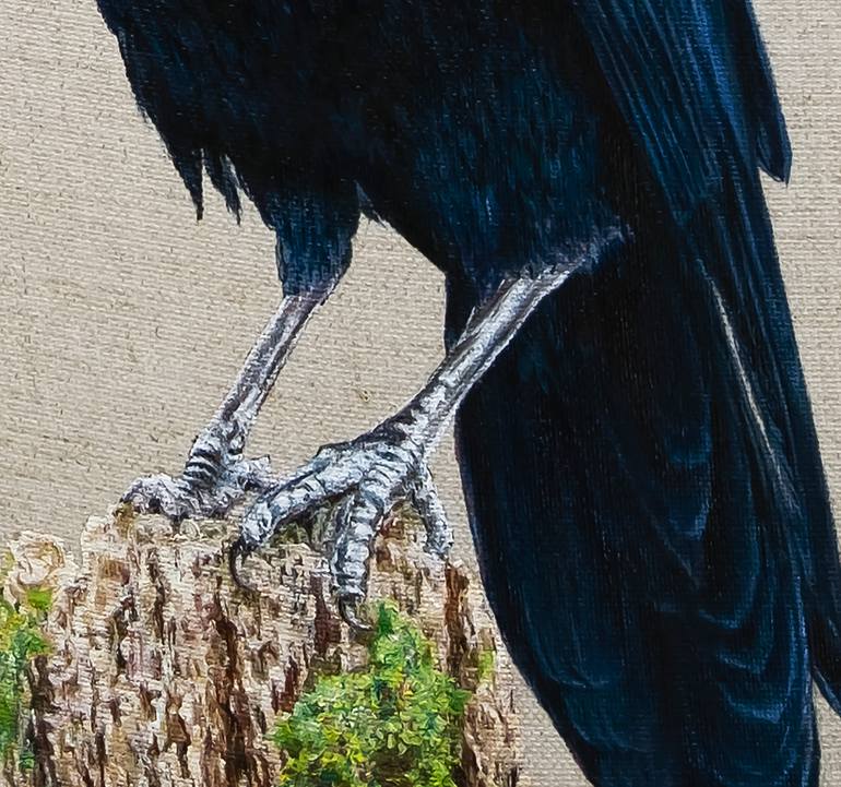 Original Figurative Animal Painting by Anastasia Woron 